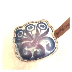 Lucky Brand Belt Buckle Silver Plated